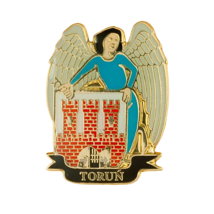 Lapel Pin - Torun City Crest