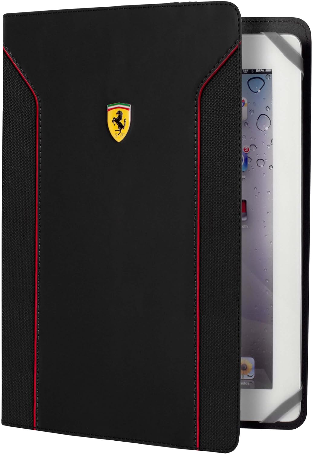 CG Mobile Ferrari Universal Case Black Carbon pro Tablet 7-8 inch