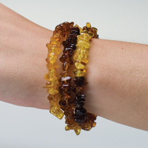 Pure Amber Coil Bracelet