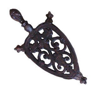 Antique Turtle Iron Base