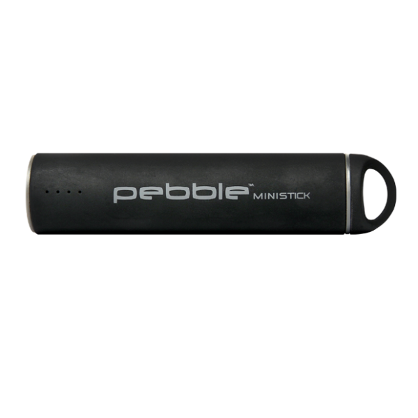 Pebble Ministick Portable Battery – Black