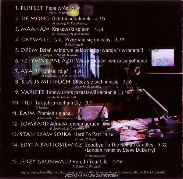 Niedzwiecki Marek, Moja Lista Marzeń