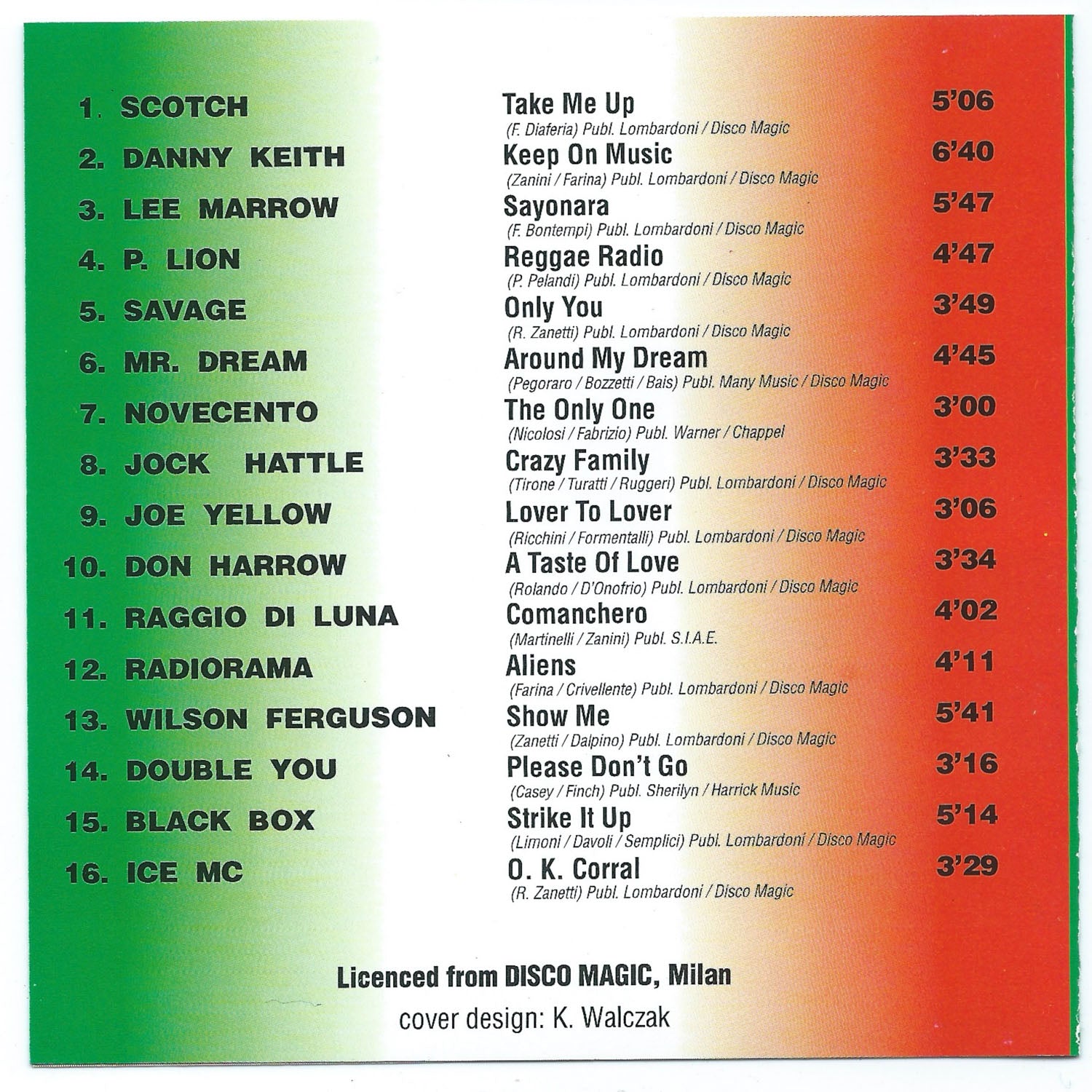 The Best of Italo Dance Classics vol III