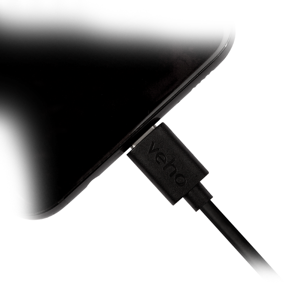 Veho USB-A to USB-C™ Charge and Sync Cable – 1m/3.3ft
