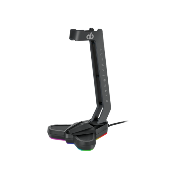 Veho Alpha Bravo GA-1 Gaming LED Headset Stand - Black