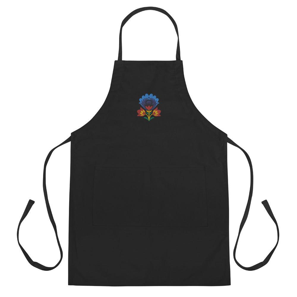 Wycinanki Embroidered Apron