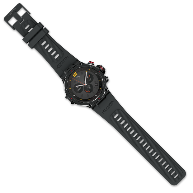 Kuzo II FS-2 Sports Smart Watch with GPS – Black