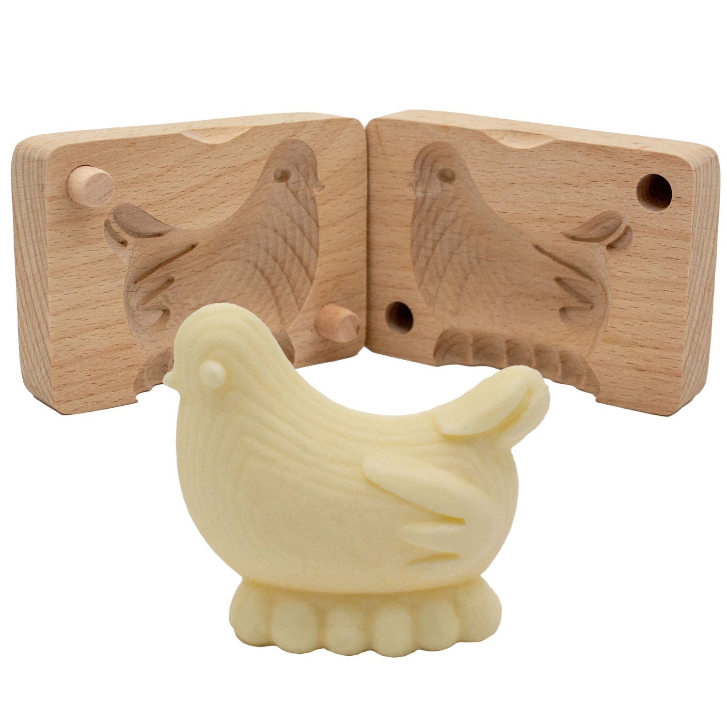 Wooden Butter Mold - Chick