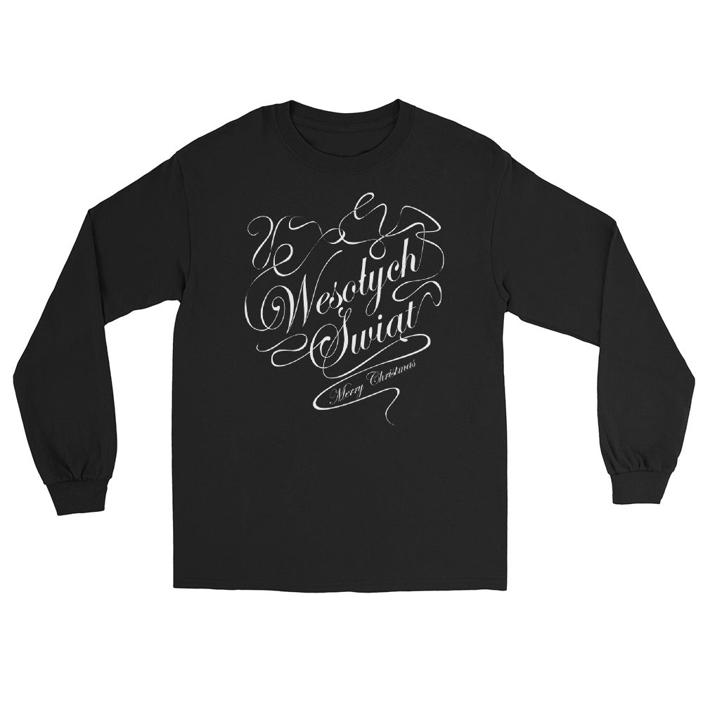 Wesołych Świąt (Merry Christmas) Men’s Long Sleeve Shirt