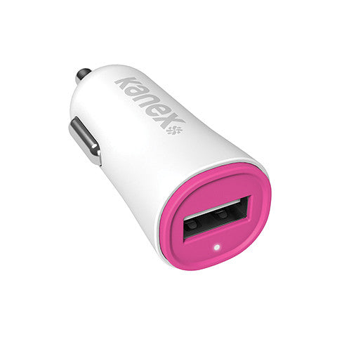 Kanex USB Car Charger V2 - 2.4 AMP (Pink)