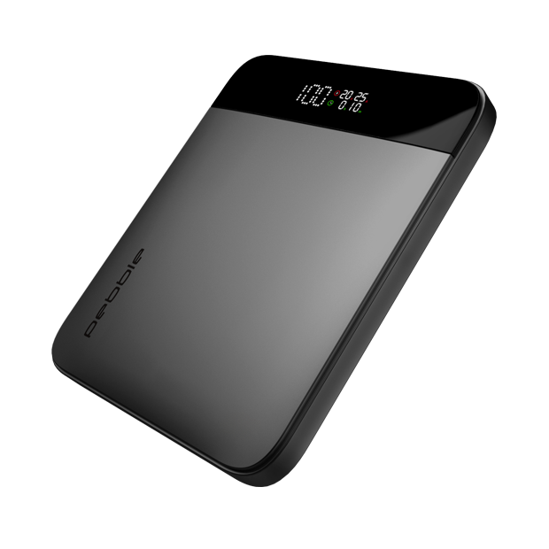 Pebble PQ20 Digital Power Bank – 20,000mAh