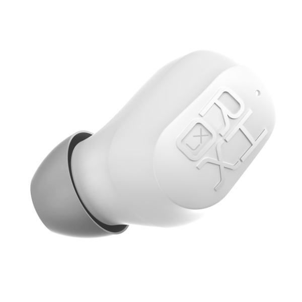 RHOX Lite white wireless earphones