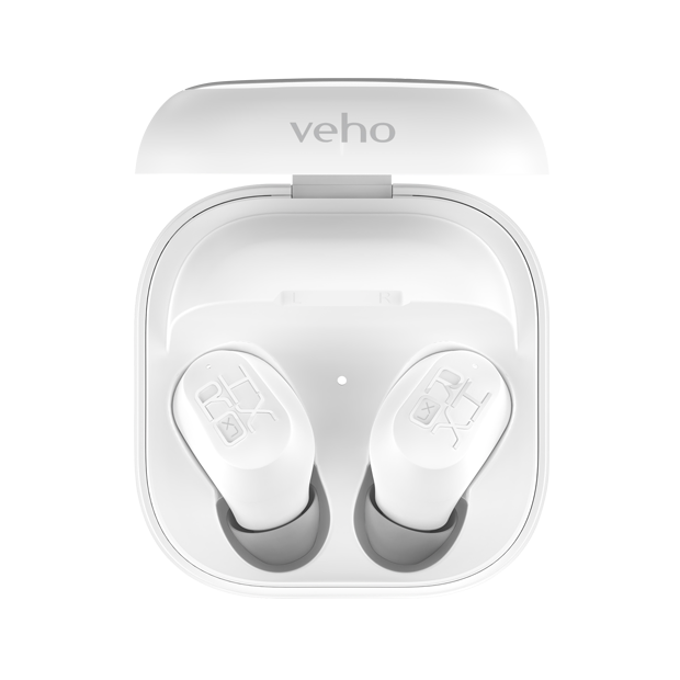 RHOX Lite white wireless earphones