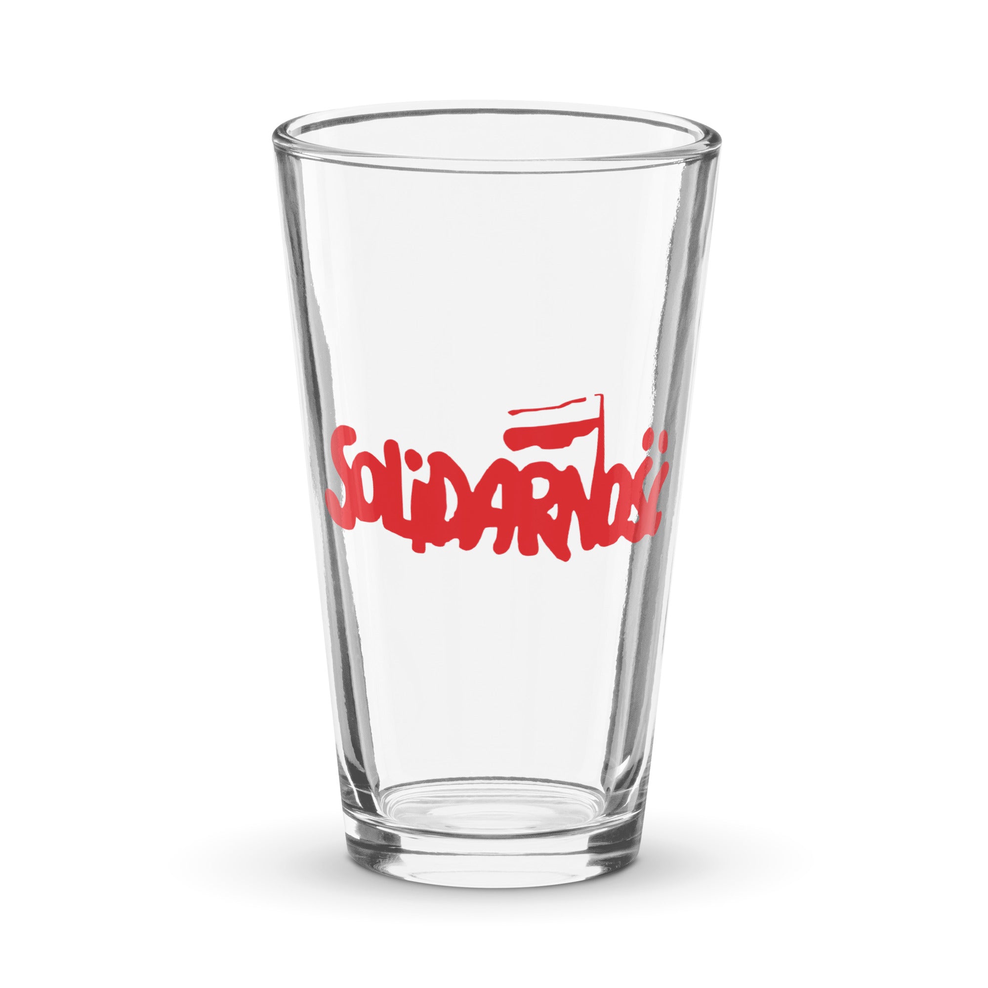 Solidarność Shaker Pint Glass