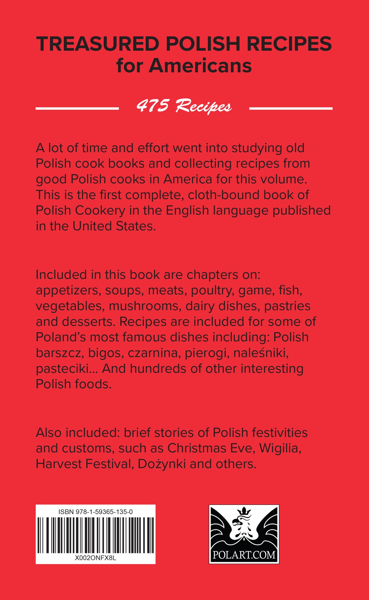 Treasured Polish Recipes for Americans - 27th Edition