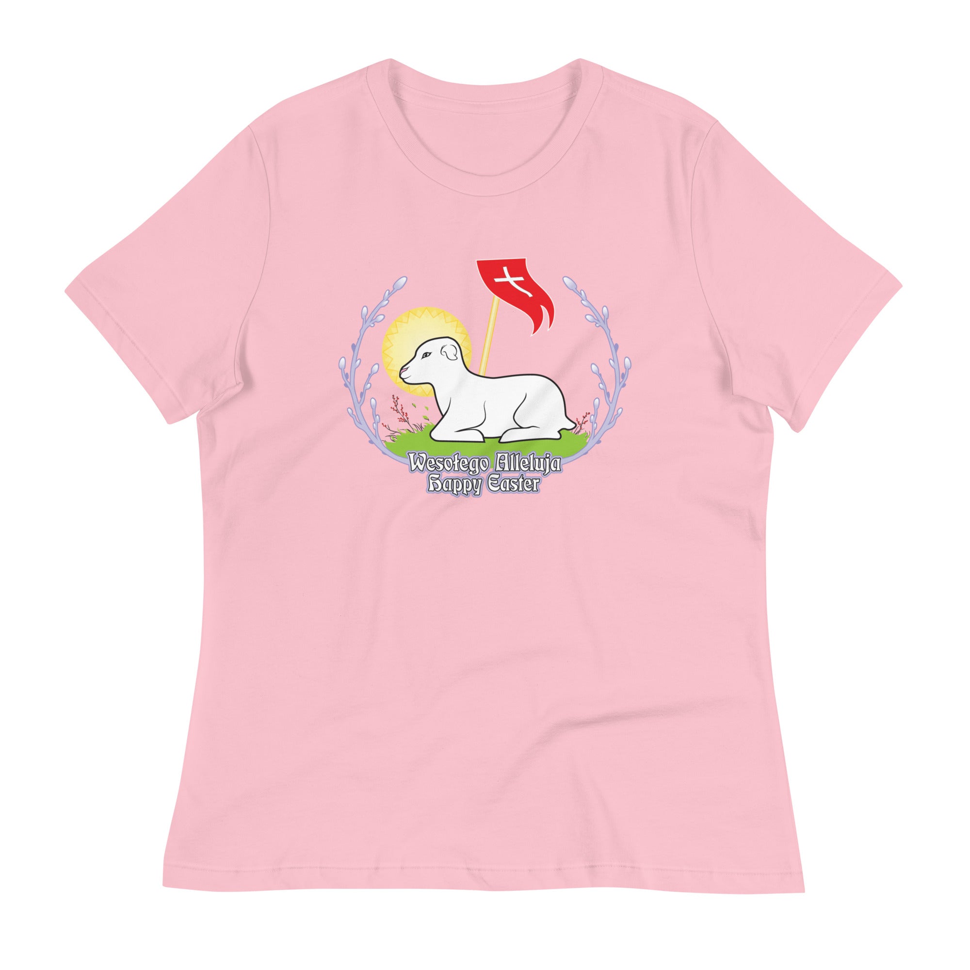 Wesolego Alleluja Lamb Women's Relaxed T-Shirt