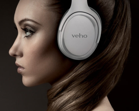 ZB-4 NEB Wireless Headphones with Microphone – White