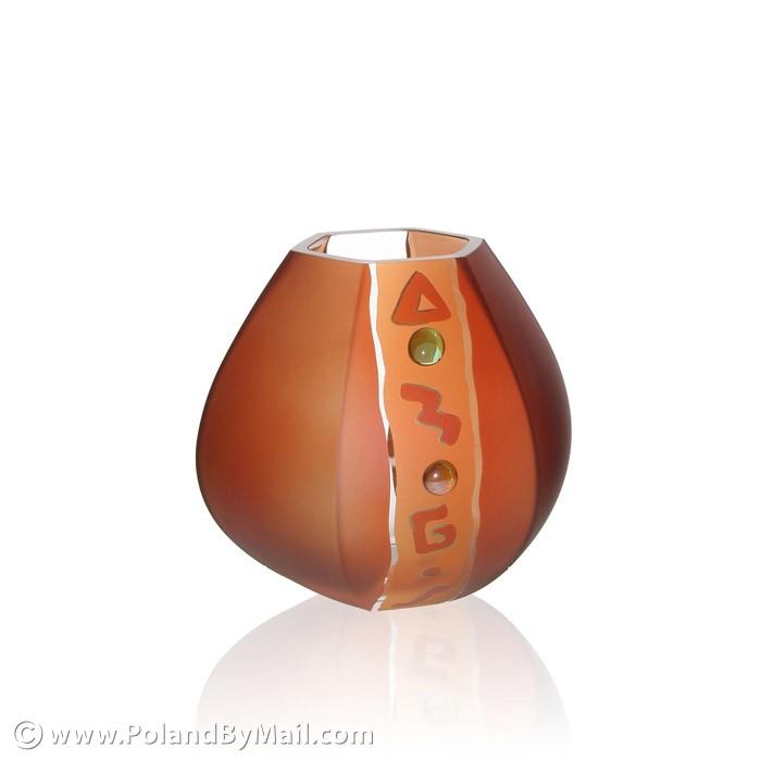 Glass Vase - California Series, 7 inches Tall
