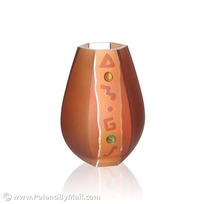 Glass Vase - California Series, 9 inches Tall
