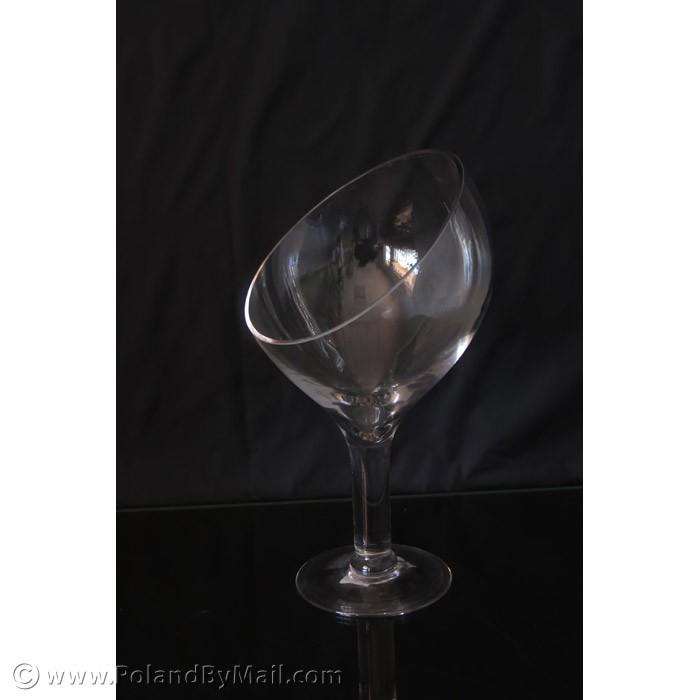 Clear Glass Tumbler - Ice Series, 12 inches Tall