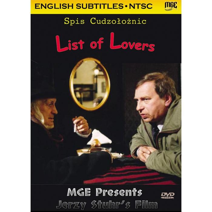 List of Lovers - Spis cudzoloznic DVD