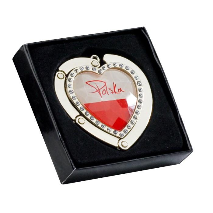 Purse Hanger - Polska Heart