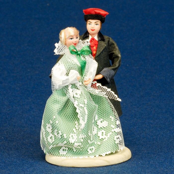 Folk Doll - Zywiec, Couple 5.3 inches
