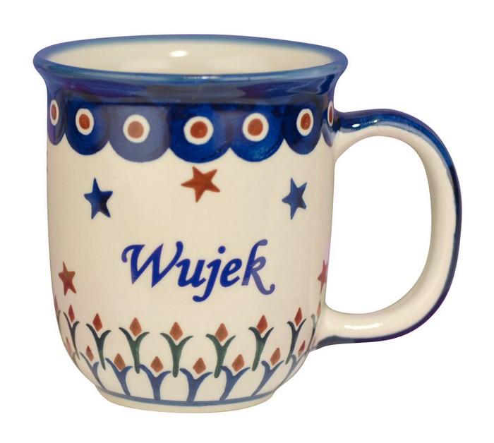 New Polish Pottery 12oz Mug - WUJEK, UNCLE