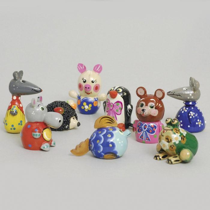 Wooden Magnet - Animal