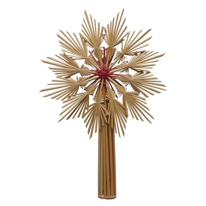 Christmas Straw Star Tree Topper Style # C