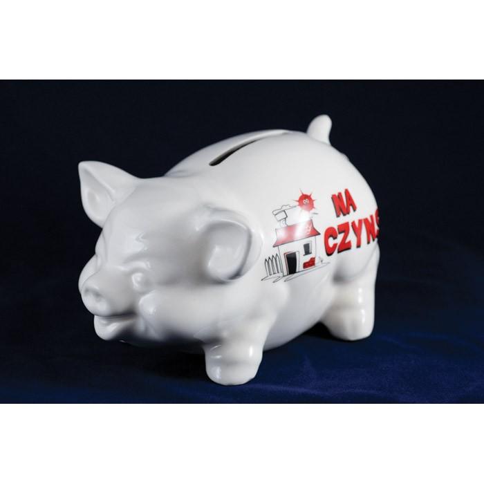 Ceramic Polish Piggy Bank - Na czynsz (Rent Money)