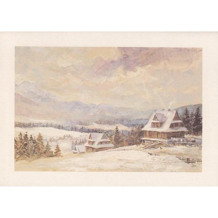Adamczyks Greeting Card - Winter in Tatra Mountains