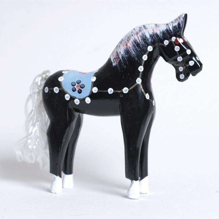 Wooden Black Stallion