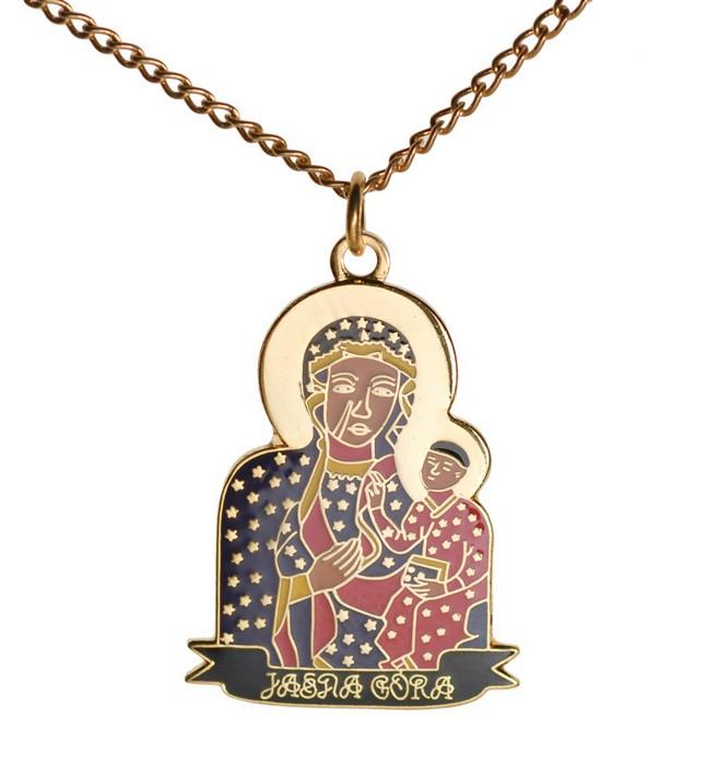 Necklace - Matka Boska Czestochowska