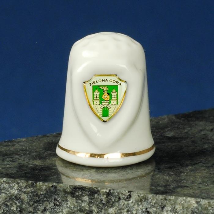 Ceramic Thimble - ZIELONA GORA Shield