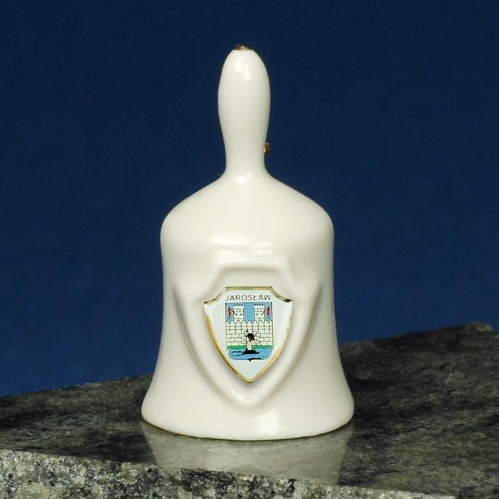 Ceramic Mini Hand Bell - JAROSLAW Shield
