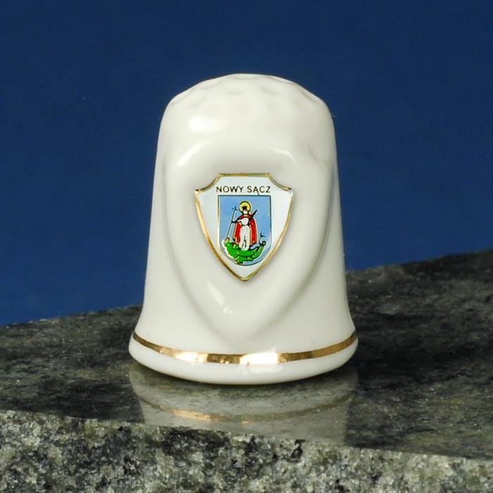 Ceramic Thimble - NOWY SACZ Shield