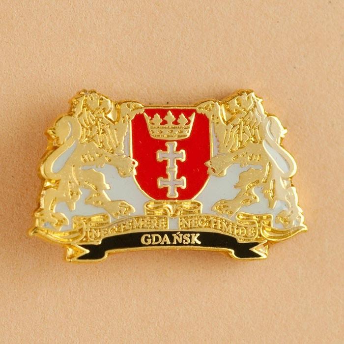 Lapel Pin - Gdansk City Crest