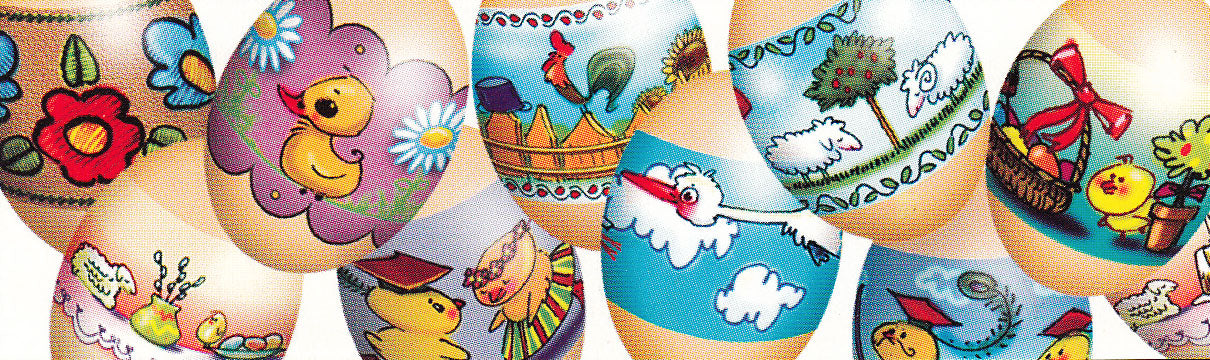 Easter Egg Sleeves - Krakowiaki Cartoon Series