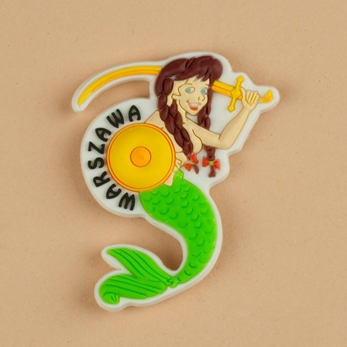 Flexible Magnet - Warsaw, Mermaid