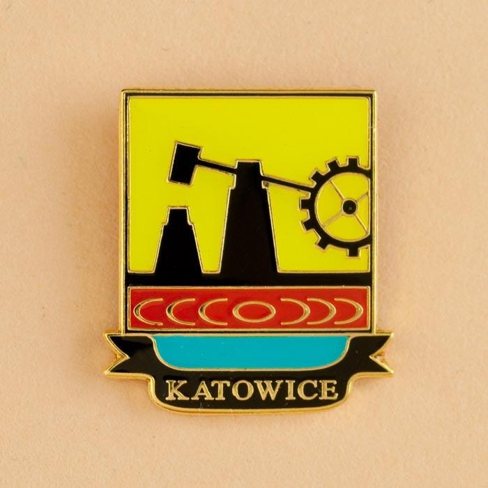 Metal Magnet - Katowice City Crest