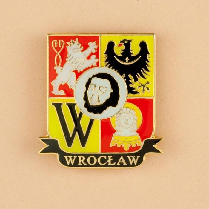 Metal Magnet - Wroclaw City Crest