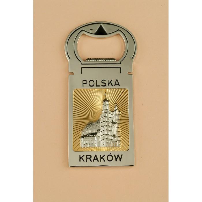 Bottle Opener Magnet - Krakow, St. Mary's Church