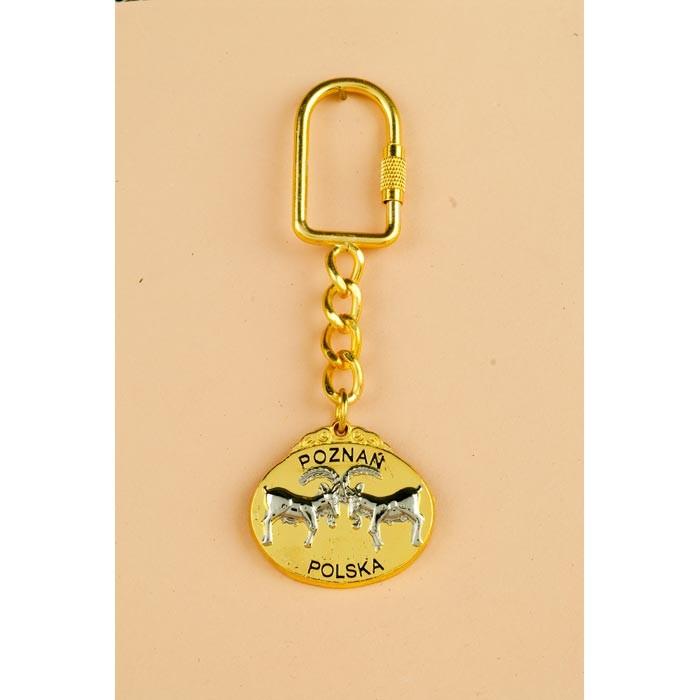 Metal Keychain - Poznan, Billy Goats