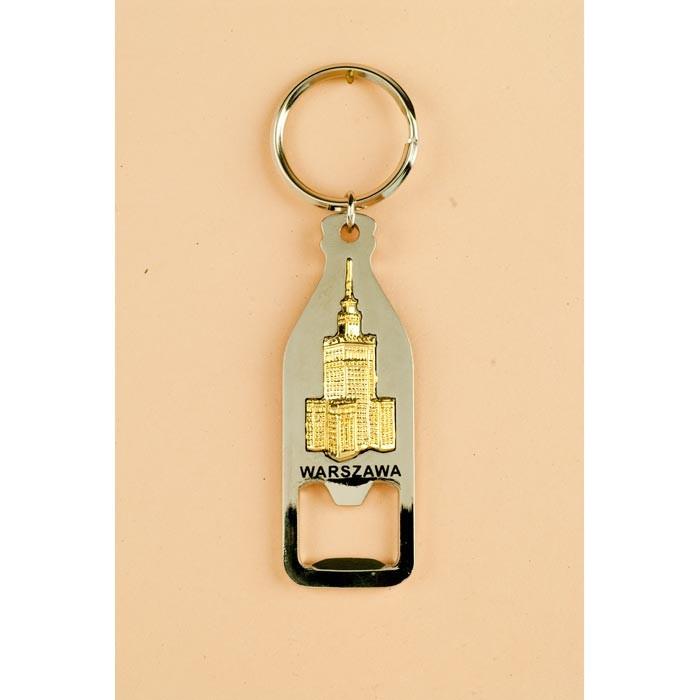 Bottle Opener Keychain - Warsaw, PKiN Building