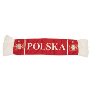 POLSKA Mini Scarf for the Car Window