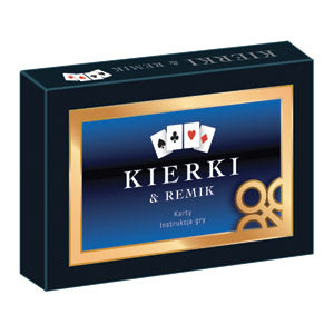 Playing Cards 2 Decks - Kierki & Remik (Hearts & Rummy)