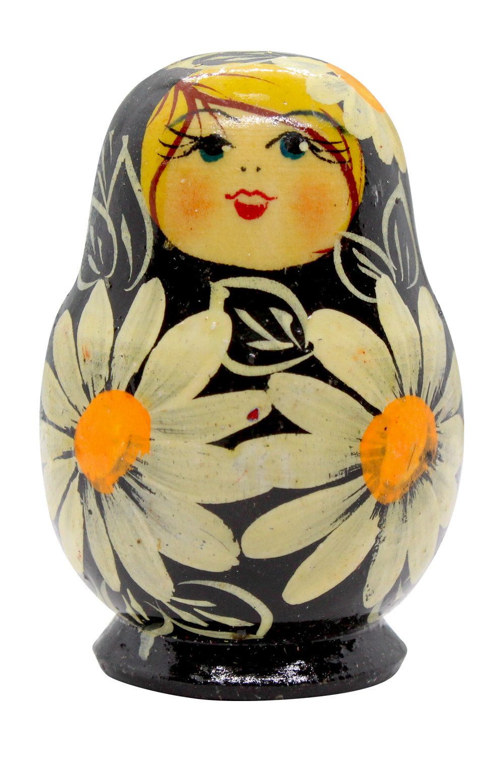 Wooden Magnet - Babuszka Doll, 2 inches Tall