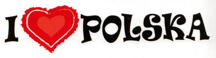 Sticker - I Love Polska