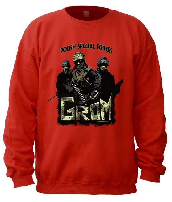 Polish Special Forces GROM - Adult Crew Neck Sweatshirt